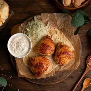 Шашлык из куриного бедра