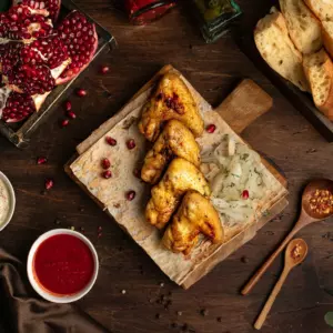 Шашлык из куриных крыльев