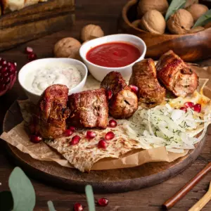 Шашлык из свиной шеи