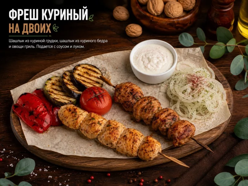 Заказать Фреш куриный на двоихс доставкой |ФрешГастробар
