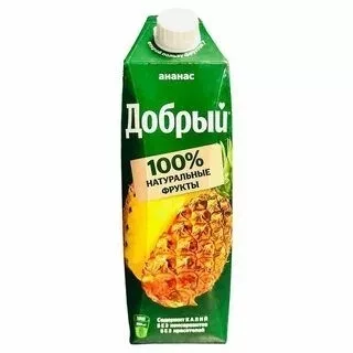 Заказать Сок ананасовый 1 лс доставкой |ФрешГастробар